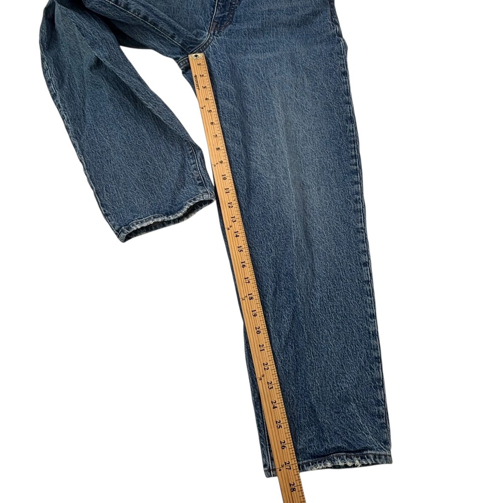 Madewell Women's Size 30T 30 Tall Raw Hems Balloon Jeans 27.5" Inseam - Picture 13 of 16